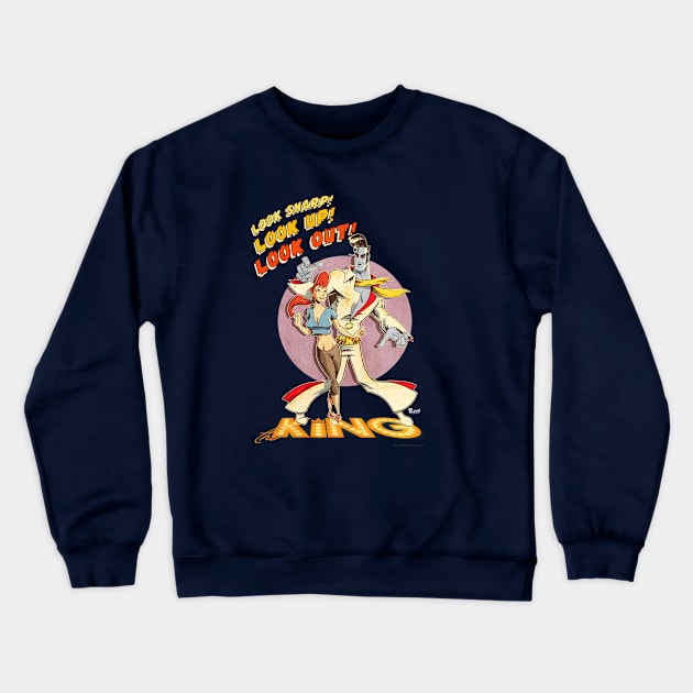 The King 2.0 Crewneck Sweatshirt by jon